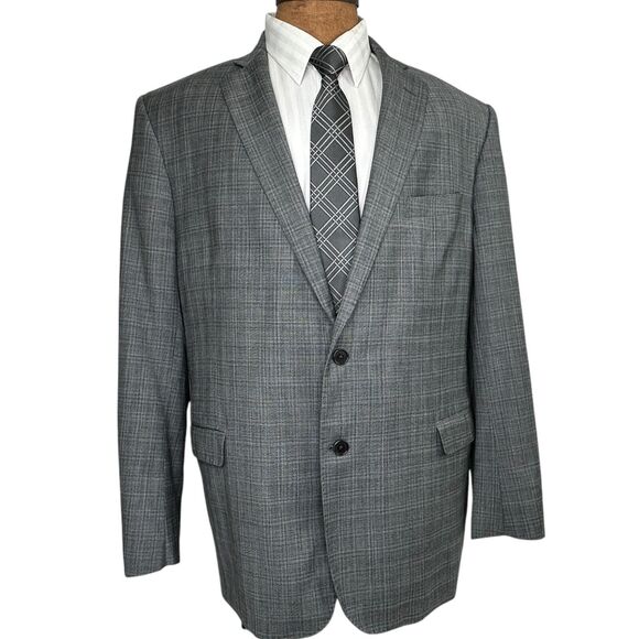 Brooks Brothers Explorer Sport Coat Mens 46R Regent Fit Blazer Jacket Gray